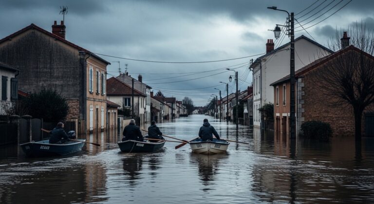 Saintes sous les eaux : la crue exceptionnelle qui bouleverse la ville