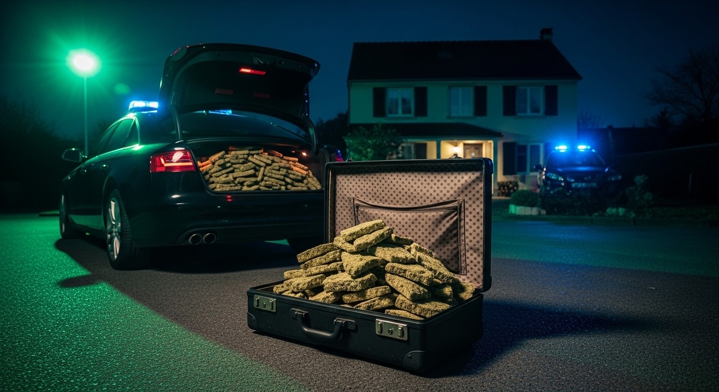 Deux hommes interpellés avec 75 kg de cannabis à Argenteuil (Val-d'Oise) ont été condamnés à Pontoise. Peines de 6 et 2 ans de prison ferme. Détails d'une opération anti-drogue marquante et ses implications.