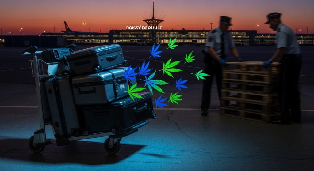 Saisie Record À Roissy : 125 Kg De Cannabis Depuis Les USA