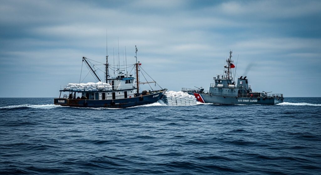 Saisie Tonnes Cocaïne Pacifique : USA et Mexique Coopèrent