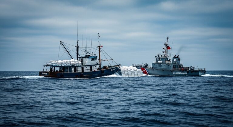 Saisie Tonnes Cocaïne Pacifique : USA et Mexique Coopèrent