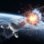 Satellite Espion Russe Luch Détruit par Collision Spatiale