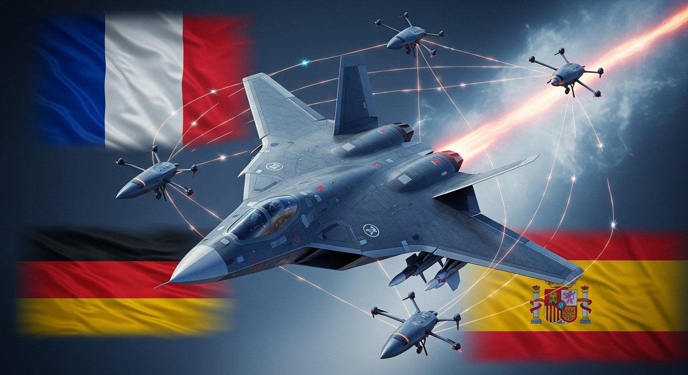 Découvrez pourquoi le SCAF, projet ambitieux d'avion de chasse franco-allemand-espagnol, patine entre coûts exorbitants, tensions Dassault-Airbus et enjeux géopolitiques majeurs. Un rêve européen menacé ?