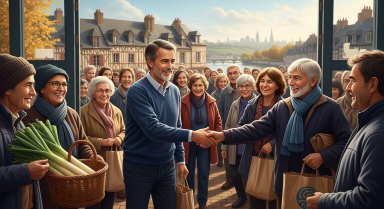 Sébastien Lecornu à Vernon : Le Local Contre les Élites