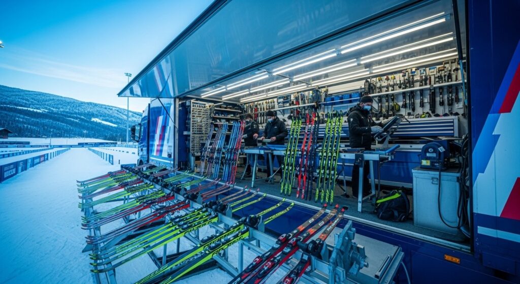 Secrets du Camion de Fartage : Clé du Succès en Biathlon Français