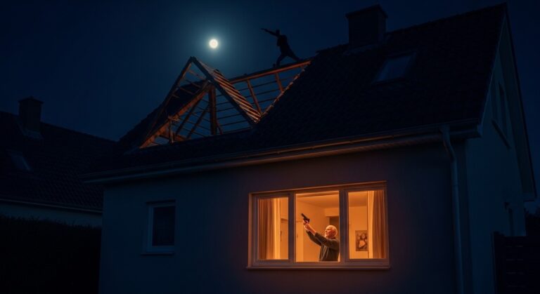 Septuagénaire Tue Cambrioleur Chez Lui Près de Lyon