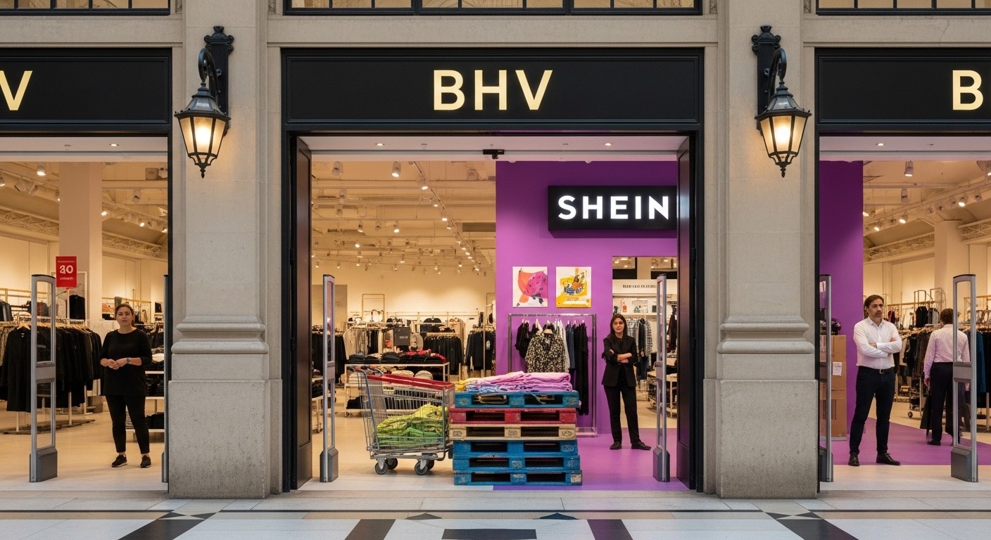 Shein s'installe bientôt dans les BHV d'Angers, Dijon, Grenoble, Reims et Limoges. La CFDT alerte sur une situation catastrophique. Décryptage des enjeux et tensions.