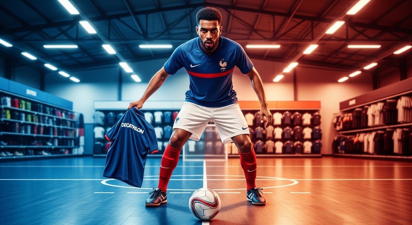 Découvrez Sid Belhaj, défenseur le plus capé de l'équipe de France de futsal, qui allie job chez Décathlon et haut niveau. Son organisation millimétrée l'a mené en demi-finale de l'Euro 2026 !