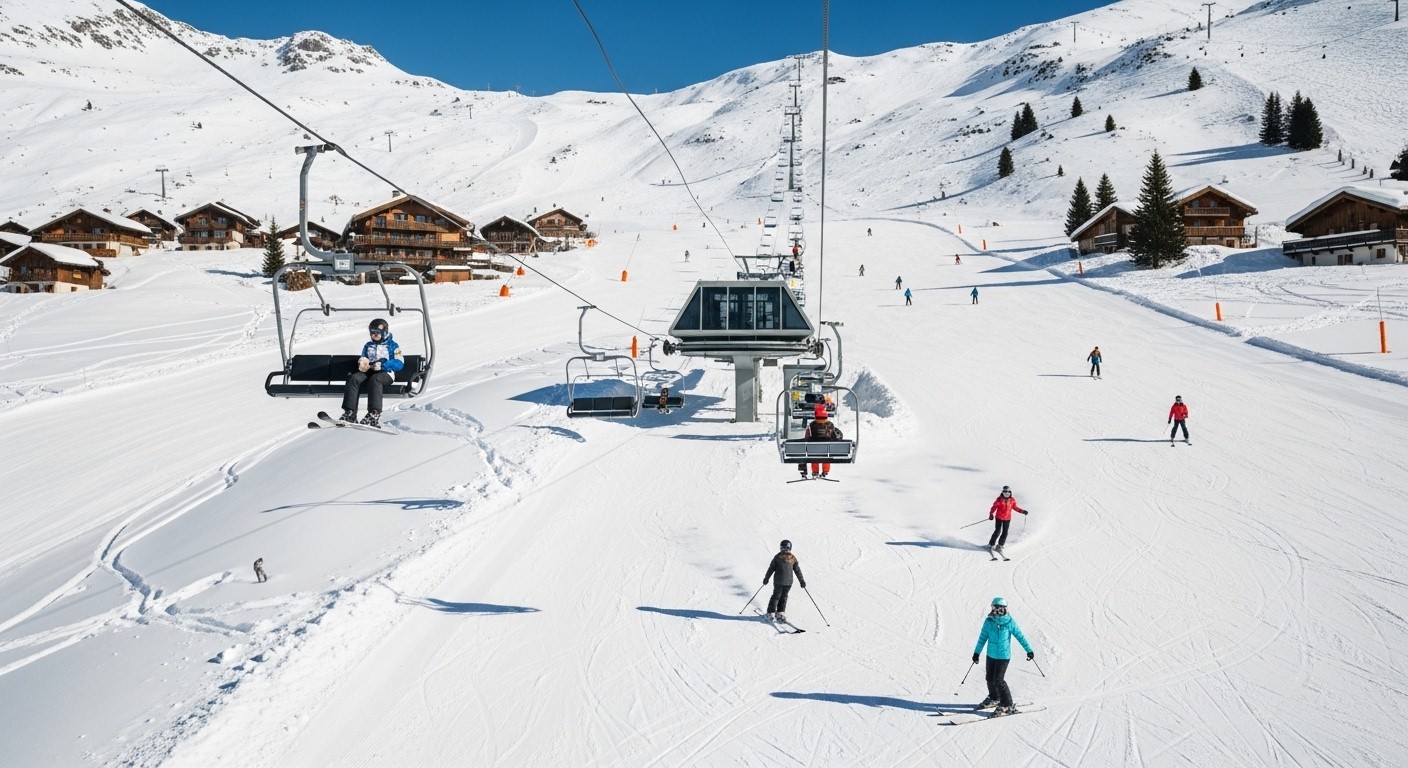 Découvrez comment une petite station savoyarde propose le ski entièrement gratuit pour sauver son domaine. Une révolution économique qui défie les idées reçues et attire les familles !