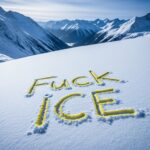 Skieur Olympique : Message Anti-ICE dans la Neige qui Fait Scandale