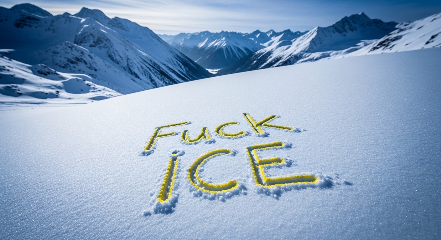 Découvrez comment un skieur britannique aux JO 2026 a tracé un message choc contre la police anti-immigration américaine dans la neige, avec une méthode pour le moins originale. Un geste qui divise !