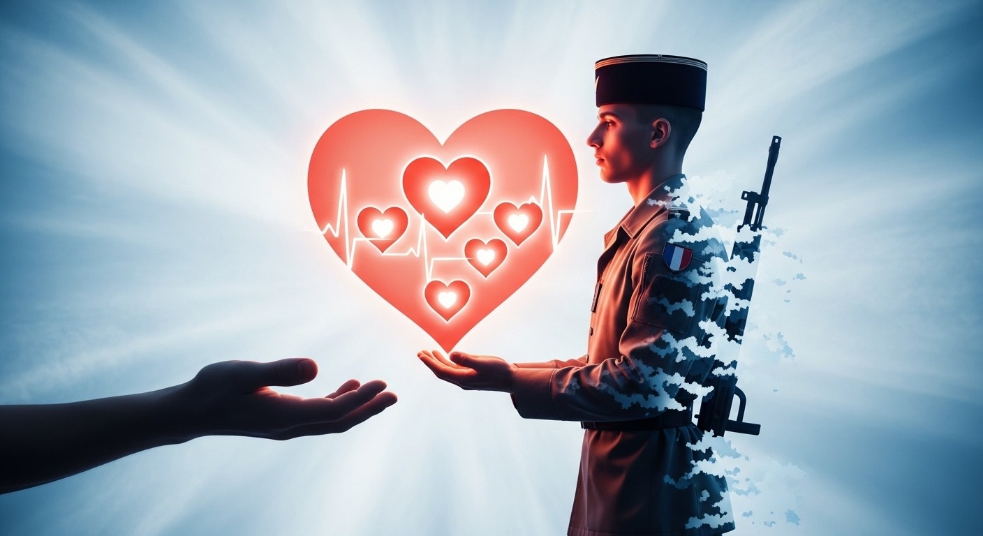 Découvrez l'histoire émouvante d'un jeune militaire décédé en mission qui, grâce au don d'organes, a permis de sauver cinq personnes âgées de 19 à 25 ans. Un geste héroïque qui rappelle l'importance vitale du don.