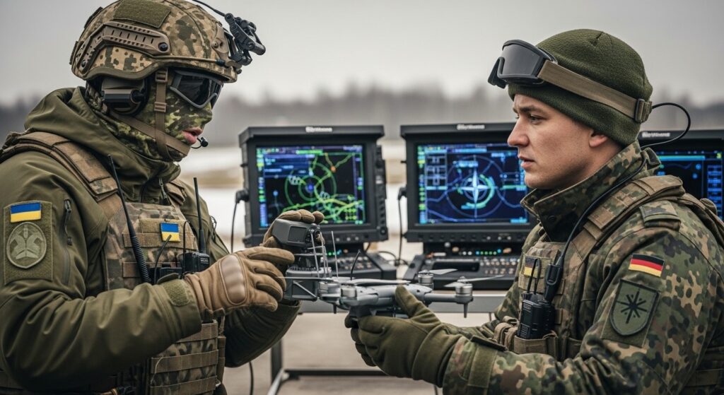 Soldats Ukrainiens Formant la Bundeswehr : Une Leçon de Guerre Moderne