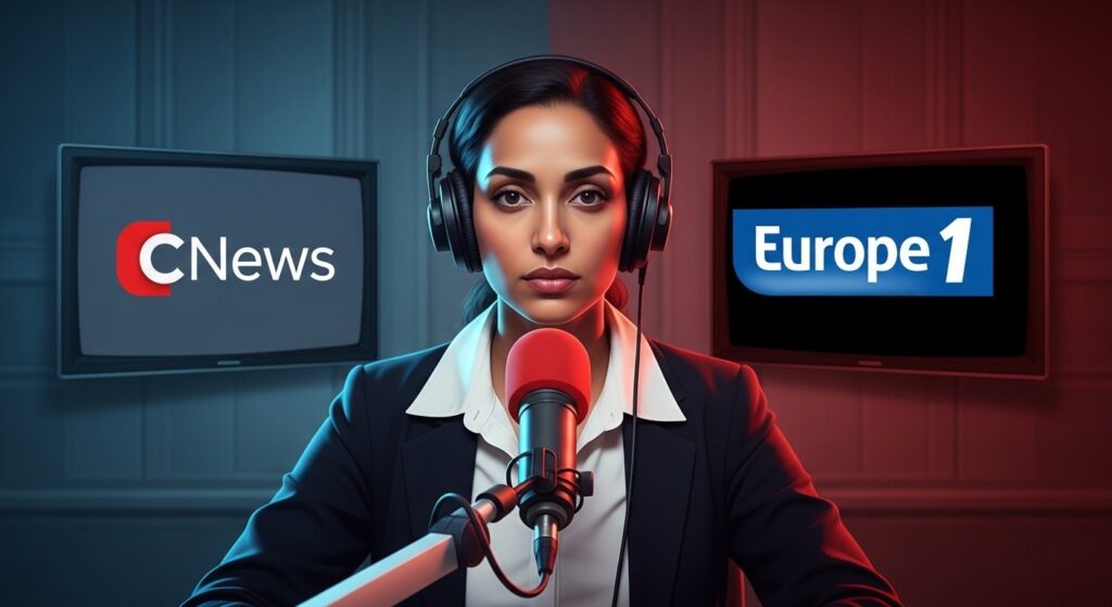 Sonia Mabrouk Quitte CNews mais Reste sur Europe 1