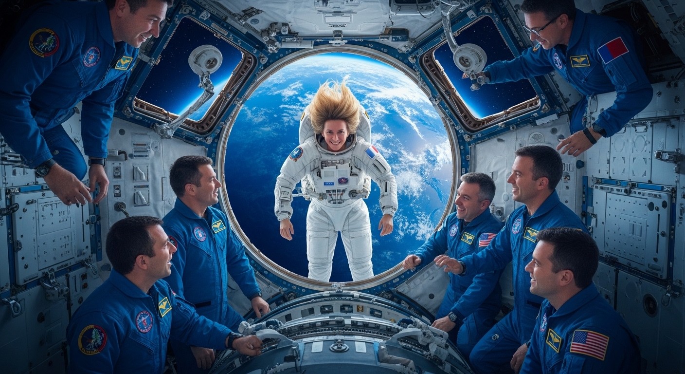 Découvrez comment Sophie Adenot, deuxième Française dans l'espace, a rejoint l'ISS après 34 heures de voyage époustouflant. Une mission historique pleine d'émotions et de science !