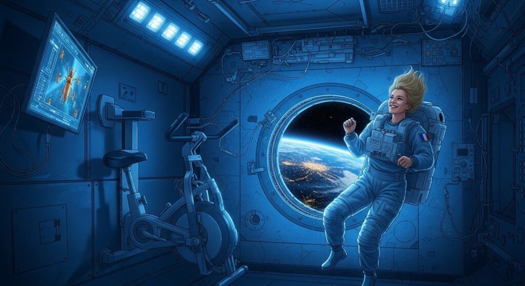 Sophie Adenot dans l’ISS : Merveilles et Galères du Quotidien