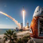 Sophie Adenot : Décollage Épique pour l&rsquo;ISS depuis la Floride