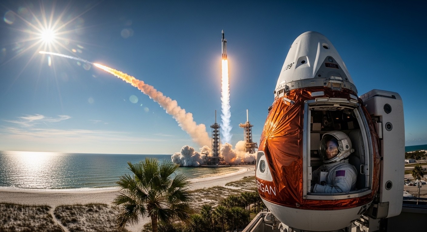 Découvrez l'aventure de Sophie Adenot, astronaute française, sur la Space Coast en Floride : ambiance, émotions et coulisses de son lancement historique vers l'ISS.