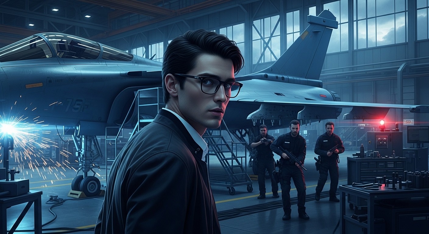 Un intérimaire de 19 ans soupçonné d'espionnage sur la chaîne Rafale avec lunettes filmantes. Placé en garde à vue pour atteinte aux intérêts nationaux. Détails et enjeux.