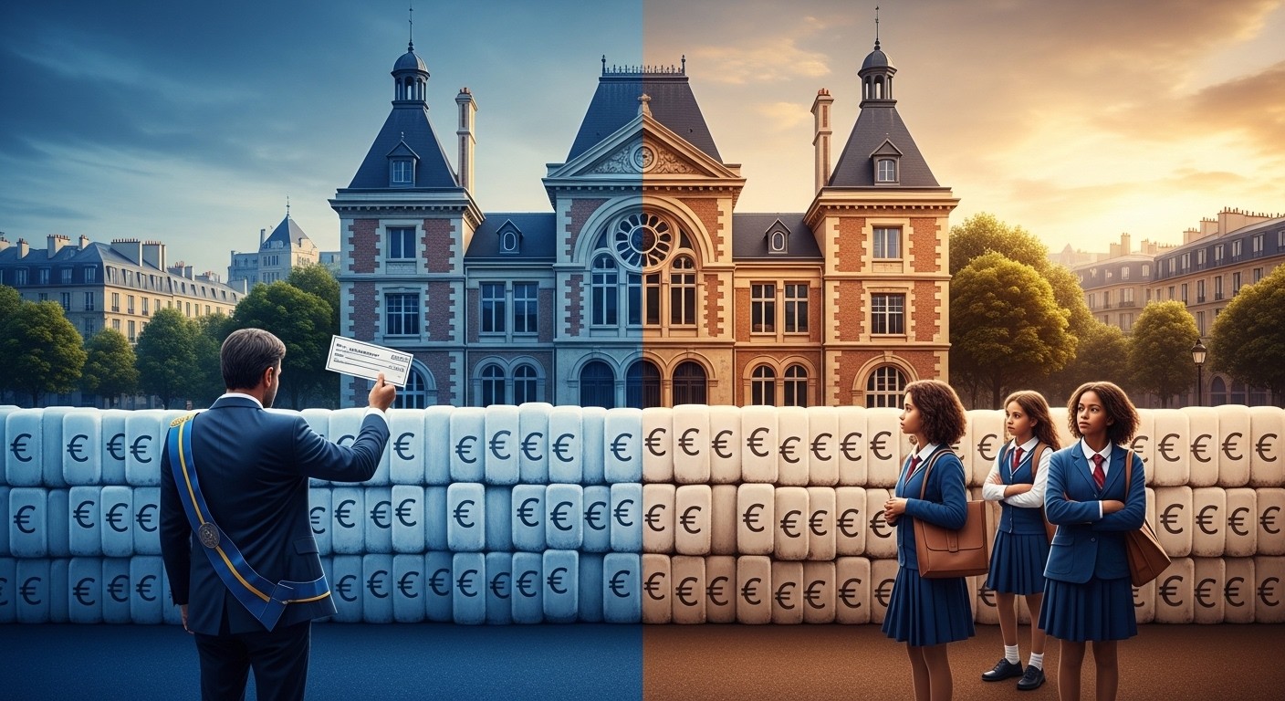 Le collège Stanislas réclame 1,4 million d'euros bloqués par la mairie de Paris. Bras de fer légal et idéologique autour du forfait d'externat obligatoire. Décryptage complet.