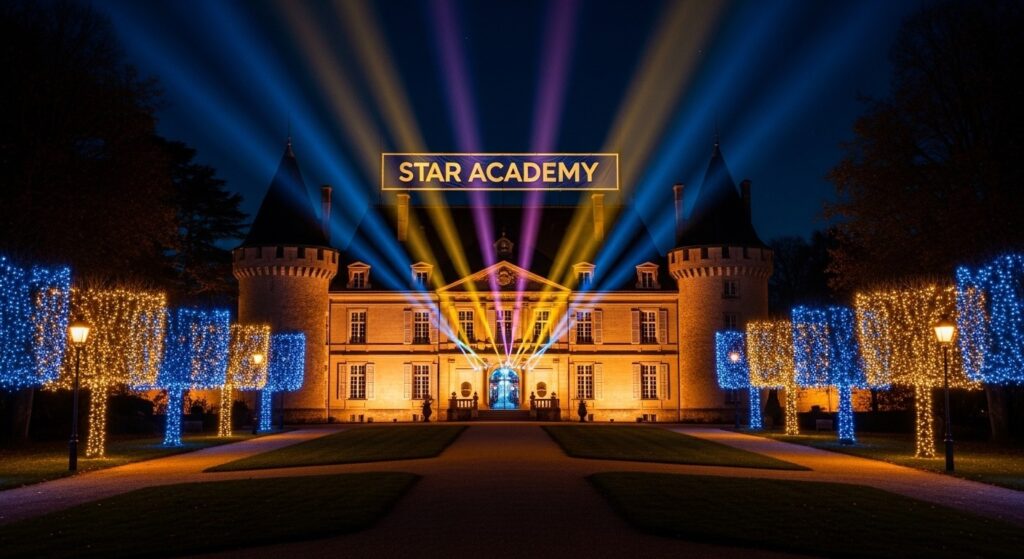 Star Academy : Le Château Attire les Stars en Promotion