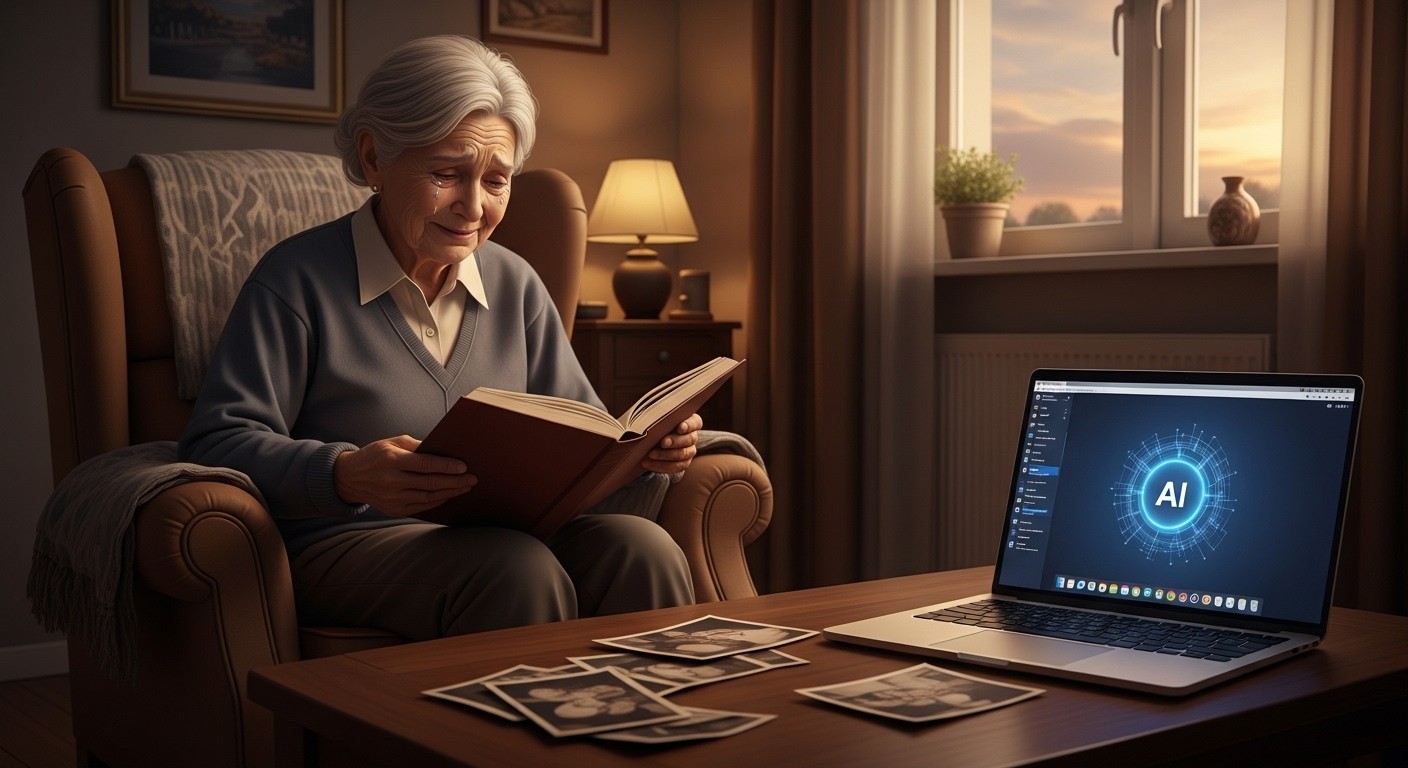 Découvrez comment une jeune entreprise brestoise utilise l’IA pour transformer témoignages et photos en livres personnalisés émouvants. Un cadeau unique et touchant qui révolutionne la mémoire familiale.