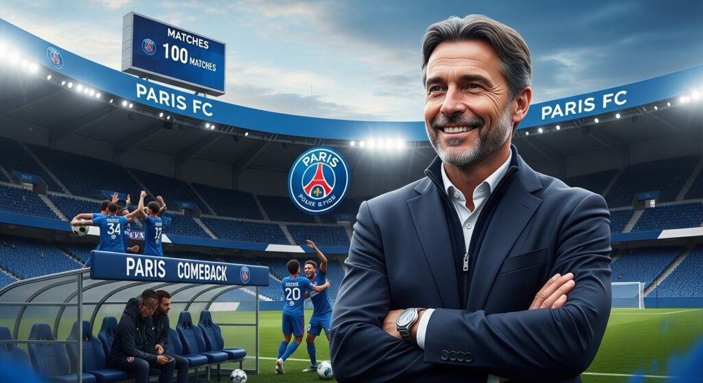 Stéphane Gilli : 100 Matchs de Succès au Paris FC