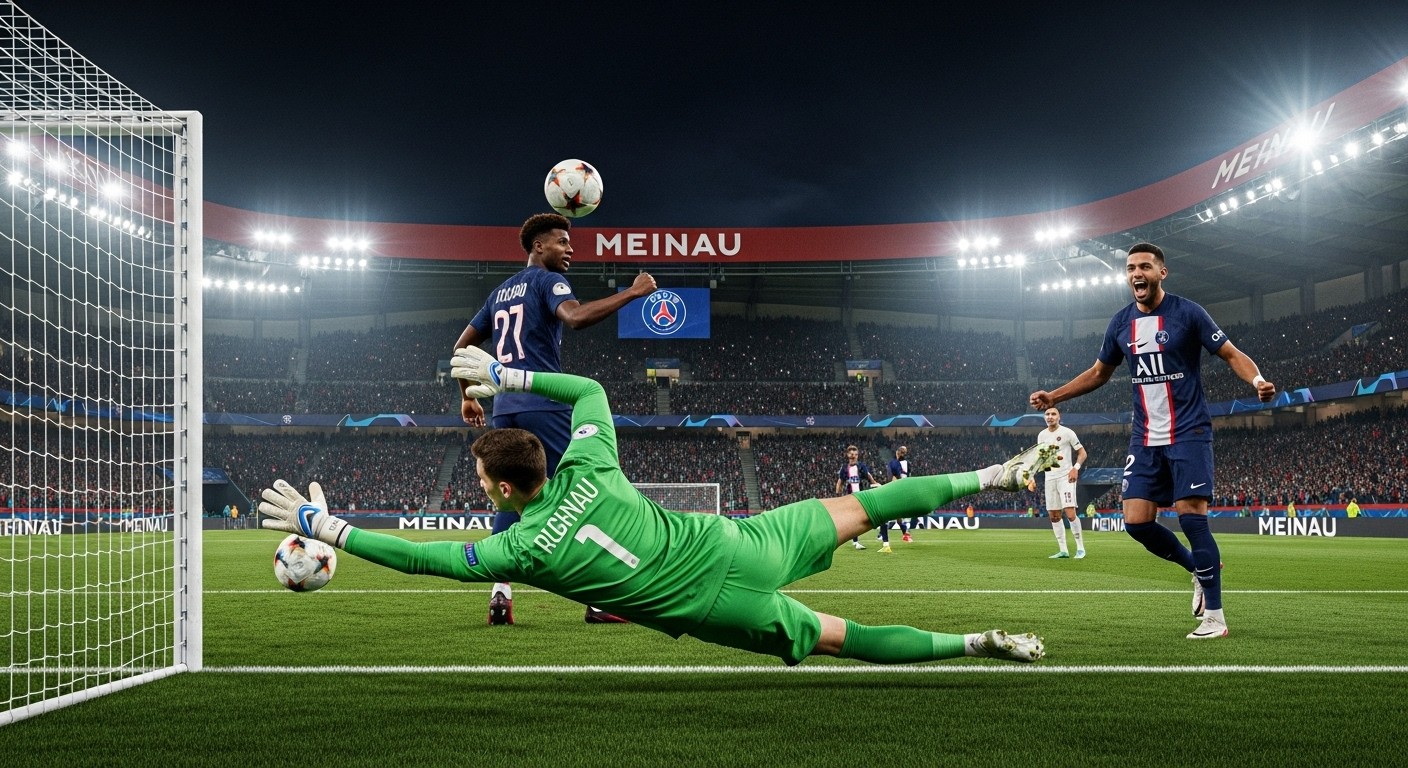 Découvrez comment le PSG a arraché une victoire précieuse à Strasbourg (1-2) malgré l'expulsion d'Hakimi. Safonov arrête un penalty, Mendes marque le but décisif : notes et analyse complète !