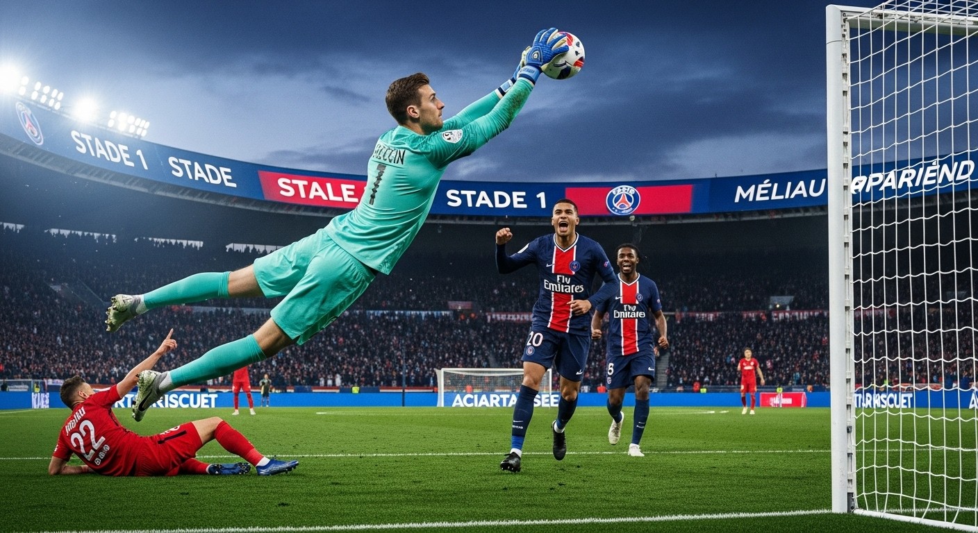 Découvrez comment le PSG s'est imposé 2-1 à Strasbourg malgré l'expulsion d'Hakimi. Safonov brille sur penalty et Mendes offre la victoire. Retour sur une soirée pleine de caractère !