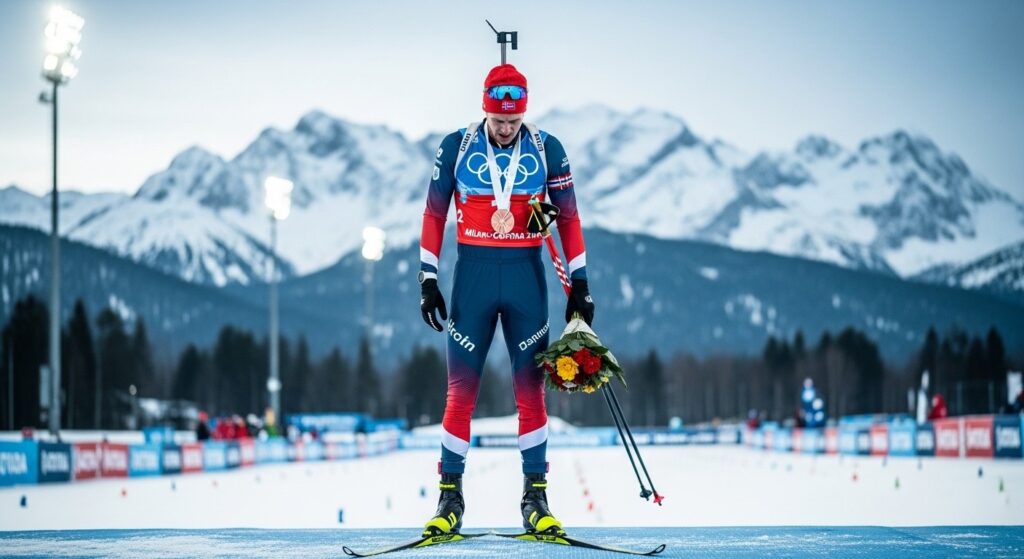 Sturla Laegreid : Biathlète Norvégien, Confession Choc aux JO 2026