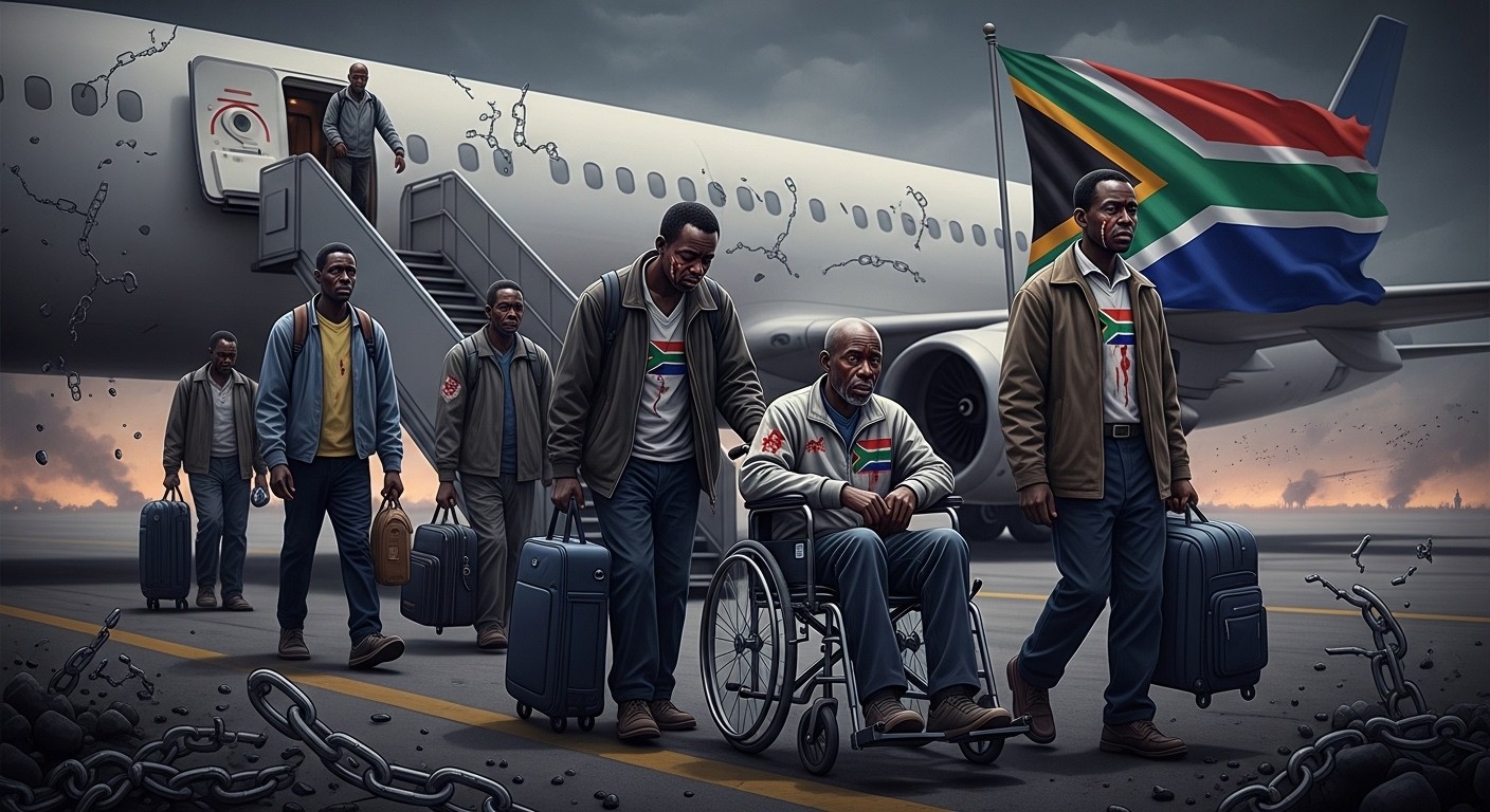 Onze Sud-Africains trompés et enrôlés de force par la Russie pour combattre en Ukraine sont rentrés chez eux. Découvrez leur calvaire et le scandale du recrutement africain.