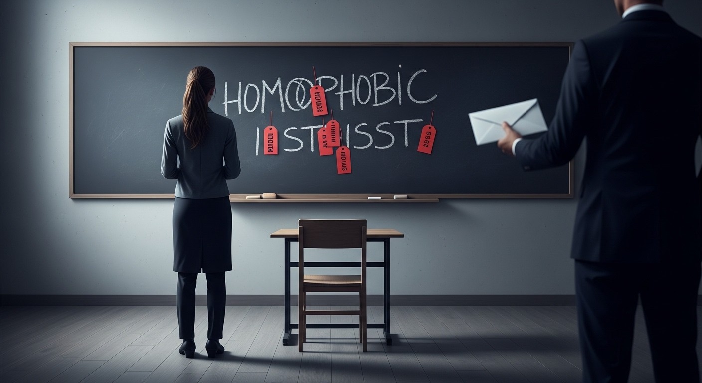 Découvrez pourquoi le ministre de l'Éducation propose une réparation financière à la veuve de Caroline Grandjean après son suicide lié à du harcèlement homophobe et une défaillance institutionnelle. Une affaire qui bouleverse.