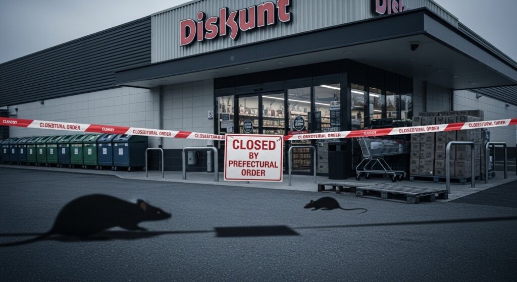 Supermarché Aldi Fermé pour Infestation de Rats à Villiers-le-Bel