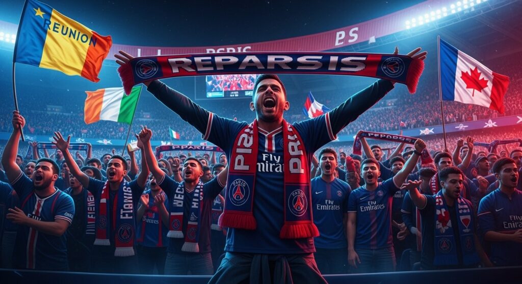 Supporters PSG du Monde Entier au Clasico