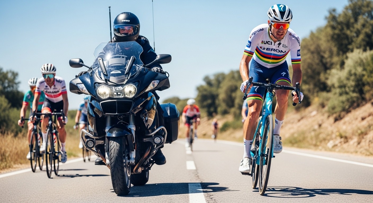 Découvrez pourquoi l'équipe de Tadej Pogacar déploie désormais une moto derrière lui à l'entraînement face aux fans trop envahissants. Sécurité, respect et fluidité routière au cœur d'une mesure radicale.