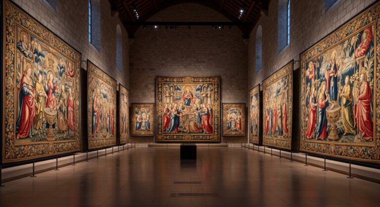 Tapisseries de Saint-Remi Réunies à Reims Après Restauration