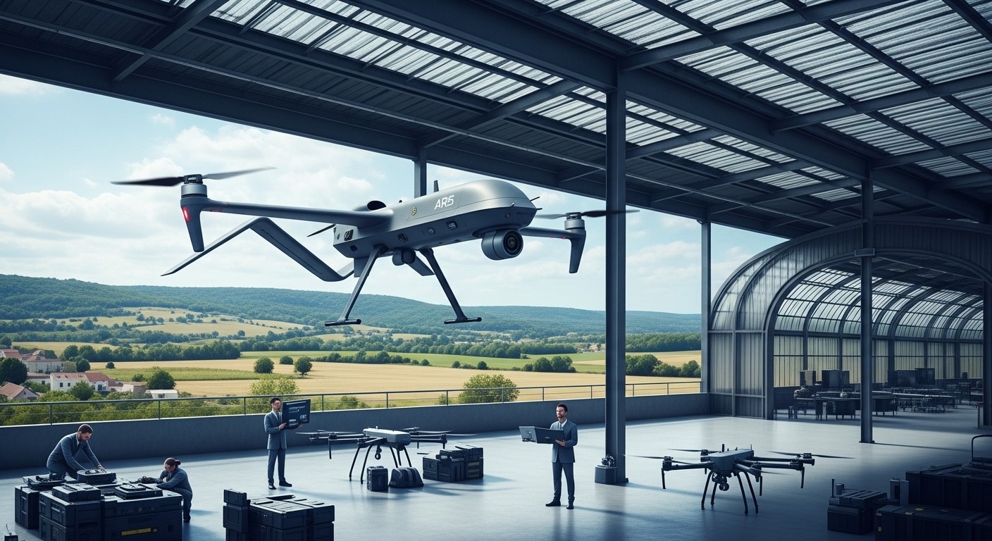 Découvrez comment Tekever, leader européen des drones autonomes, transforme un ancien parc d'expo en usine high-tech dans le Lot. Souveraineté industrielle et emplois locaux au menu !
