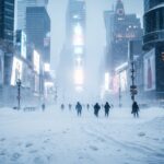 Tempête de Neige Historique à New York : La Ville Paralysée Sous un Manteau Blanc