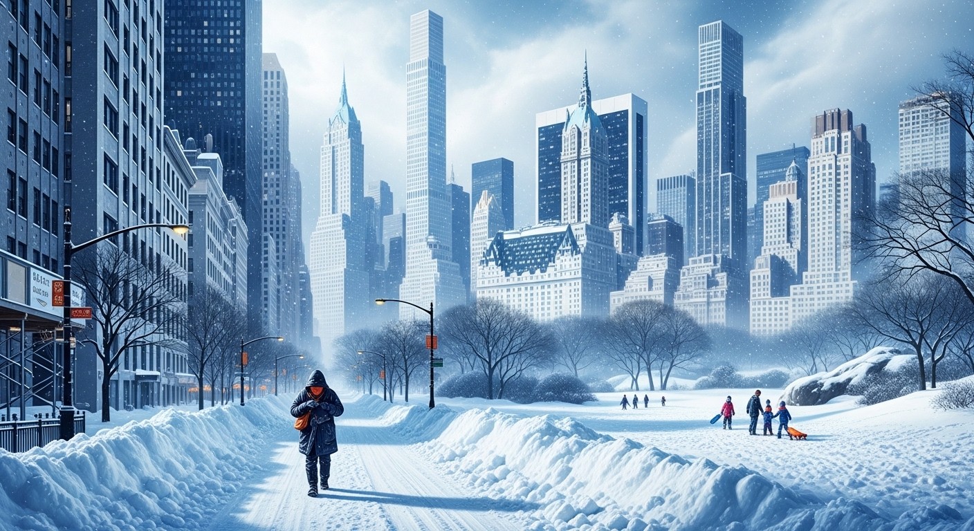 Découvrez comment une tempête exceptionnelle a paralysé le nord-est américain avec jusqu'à 90 cm de neige. New York reprend vie : impacts, réactions et leçons d'une vague hivernale rare.