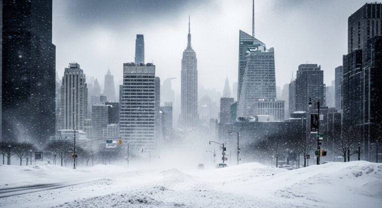 Tempête de Neige sur la Côte Est Américaine : Alerte Majeure