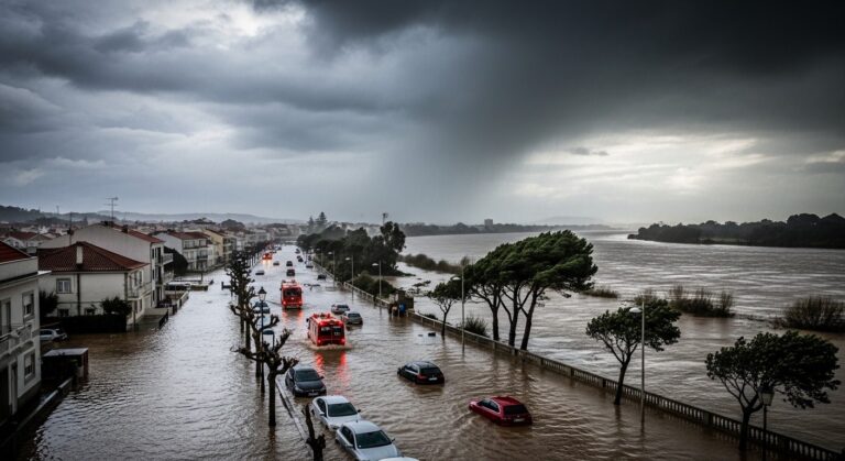 Tempête Marta : Nouvelles Inondations Menacent Espagne et Portugal