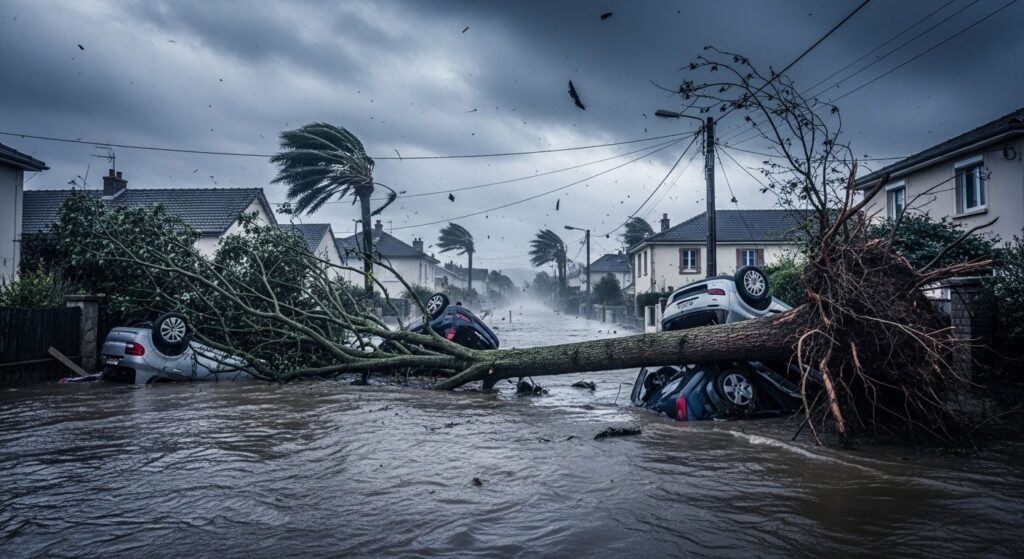 Tempête Nils : Dégâts et Inondations en France