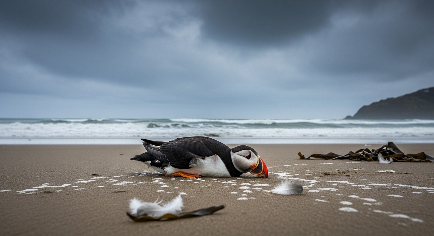 Découvrez l'impact dévastateur de la tempête Nils sur les macareux moines échoués par centaines sur les plages basques et landaises. Sauvetages en urgence et alerte écologique.