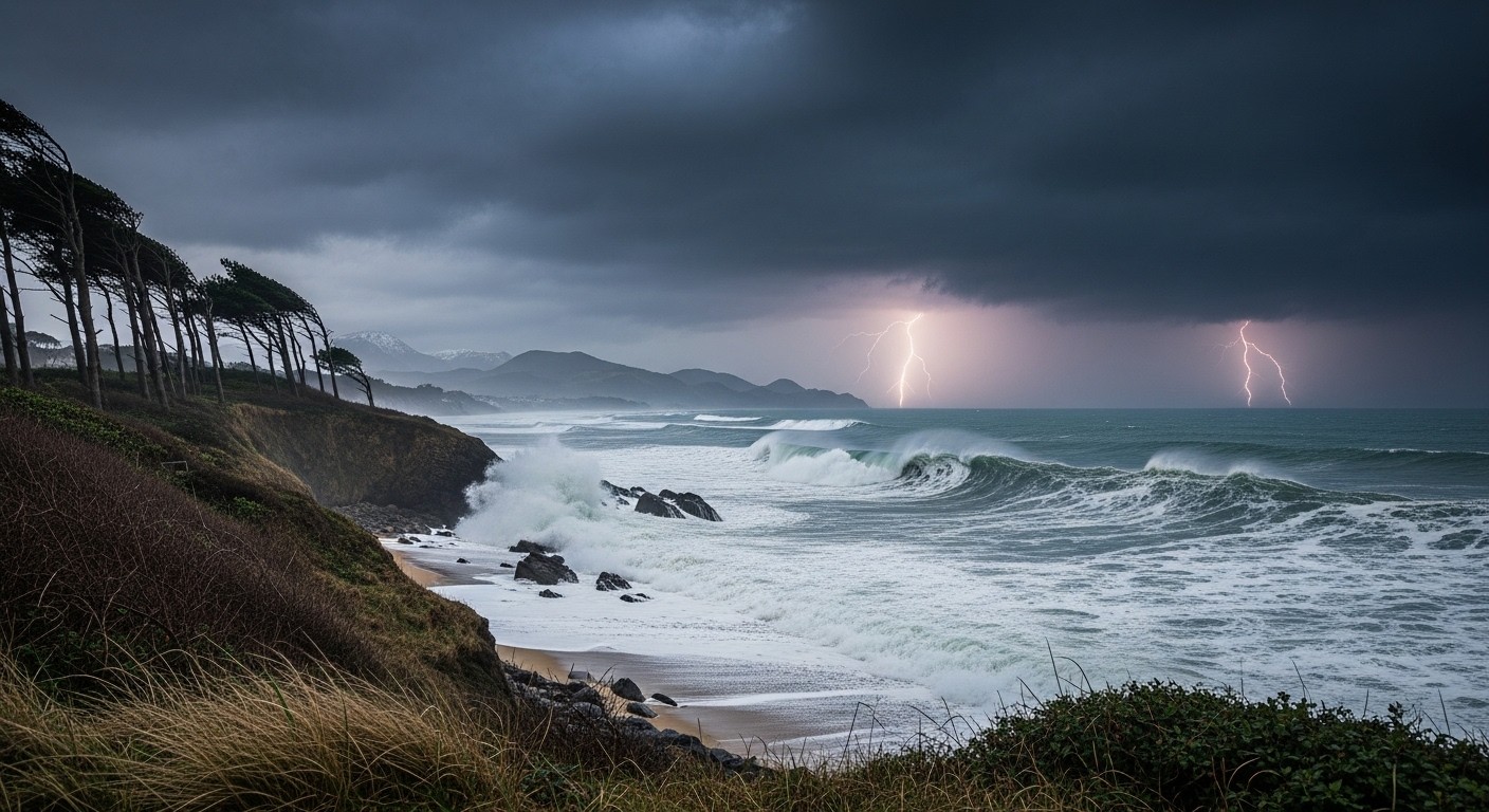 Découvrez les prévisions détaillées de la tempête Nils : rafales jusqu'à 140-150 km/h, risque tornade, crues majeures et vagues géantes. Vigilances rouge et conseils pour se protéger ce mercredi et jeudi.