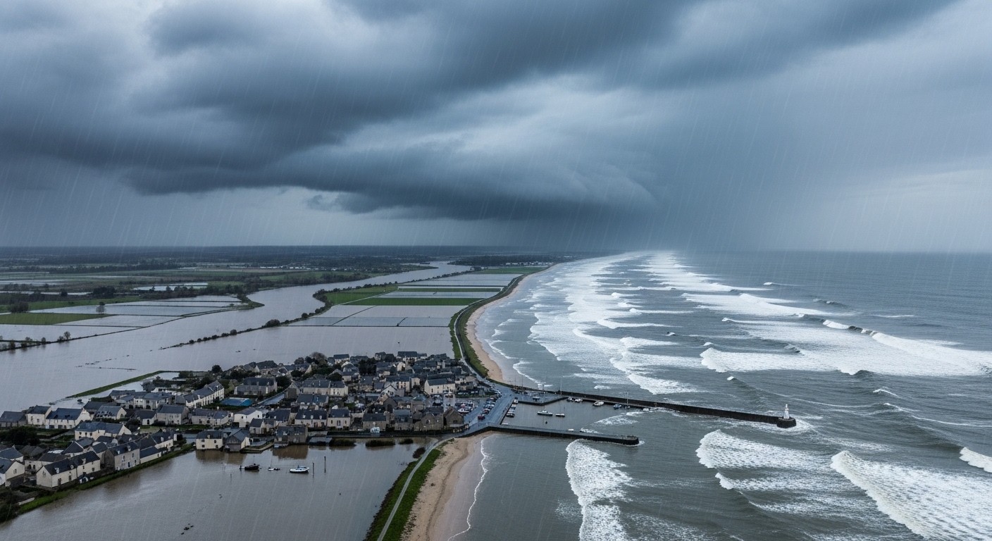 Tempête Pedro, grandes marées et sols saturés : découvrez pourquoi jeudi risque d'être le jour le plus dangereux pour les inondations en France, avec des crues historiques déjà en cours dans l'ouest.