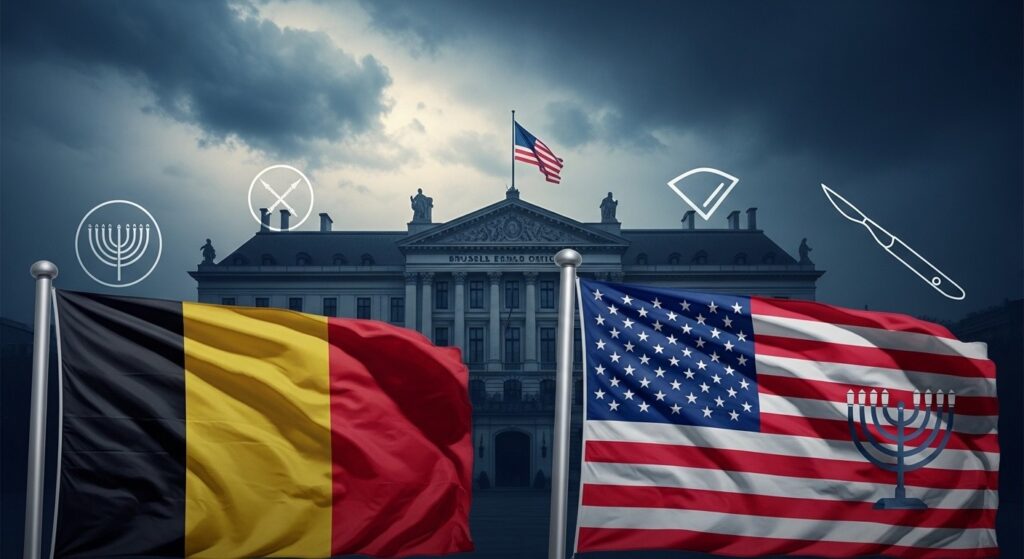Tension Diplomatique Belgique-USA sur Antisémitisme et Circoncisions