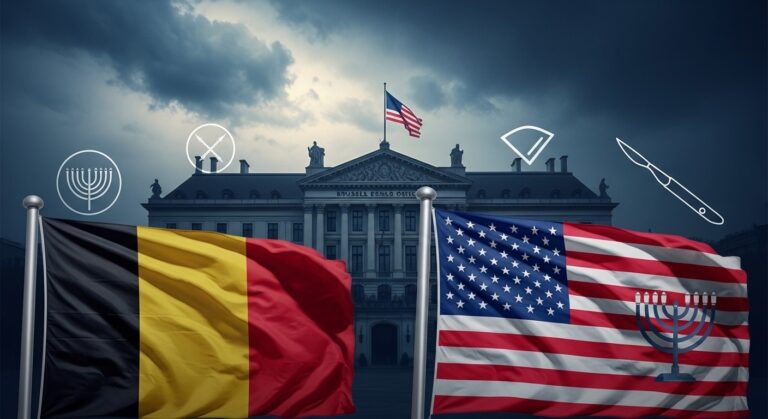 Tension Diplomatique Belgique-USA sur Antisémitisme et Circoncisions
