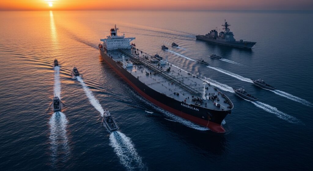 Tentative d&rsquo;Arraisonnement d&rsquo;un Pétrolier Américain dans le Détroit d&rsquo;Ormuz