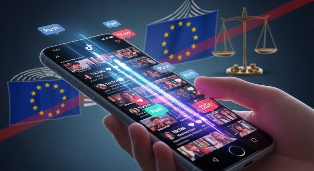 TikTok et l’UE : Fin du scrolling addictif ?