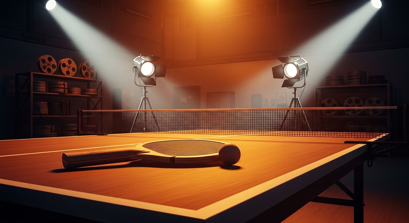 Découvrez les secrets de tournage de Marty Supreme : Timo Boll, double vice-champion olympique, partage son expérience avec Timothée Chalamet nerveux et les défis des raquettes vintage. Un regard unique sur le film événement !